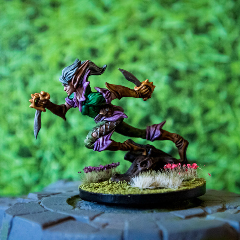 Quicksliver - Fey Fighter - PRESUPPORTED - 32mm Scale - Only-Games