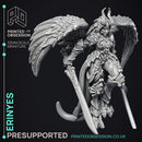 Erinyes - Hell Angel - PRESUPPORTED - Hell Hath No Fury - 32mm Scale