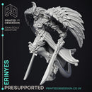 Erinyes - Hell Angel - PRESUPPORTED - Hell Hath No Fury - 32mm Scale