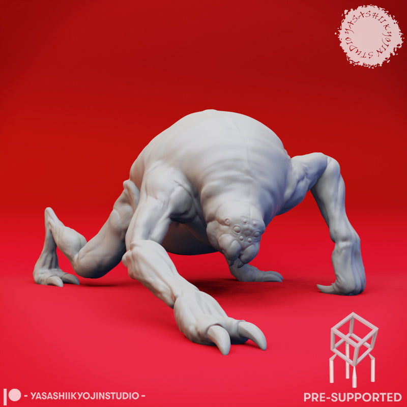 Creeping Ettercap - Tabletop Miniature (Pre-Supported)