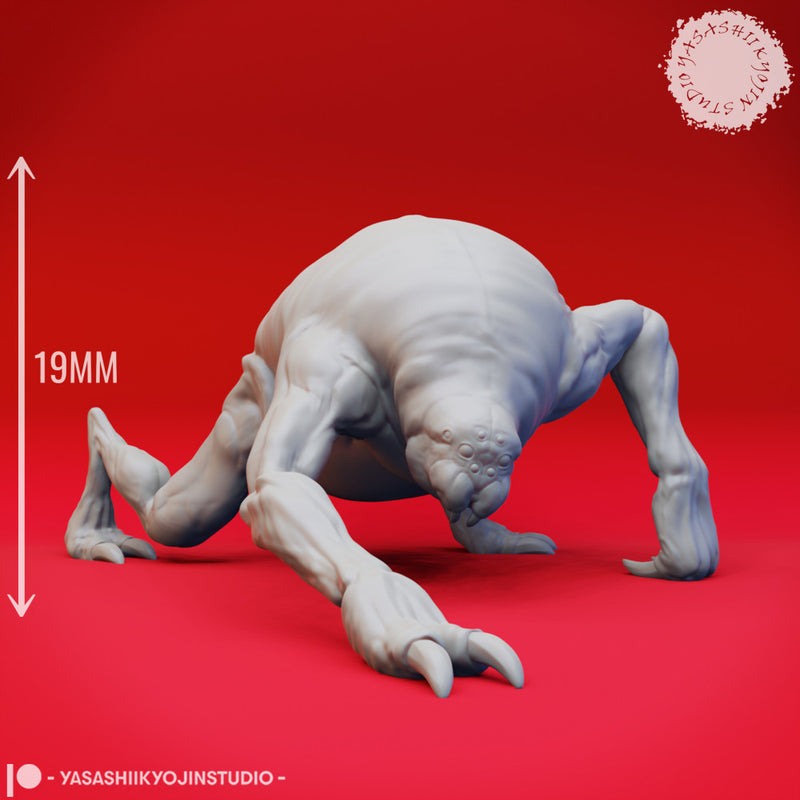 Creeping Ettercap - Tabletop Miniature (Pre-Supported)