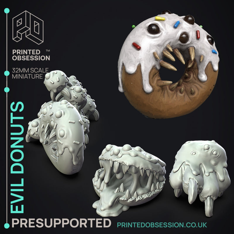 Possessed Bakery - 17 Model Pack - PRESUPPORTED - Illustrations & Rules