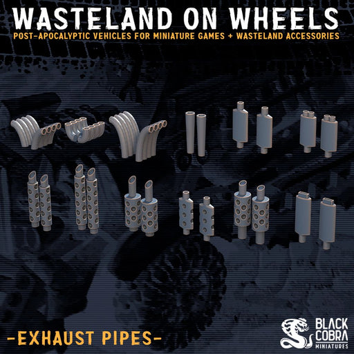 -Exhaust Pipes- Wasteland on Wheels - Only-Games