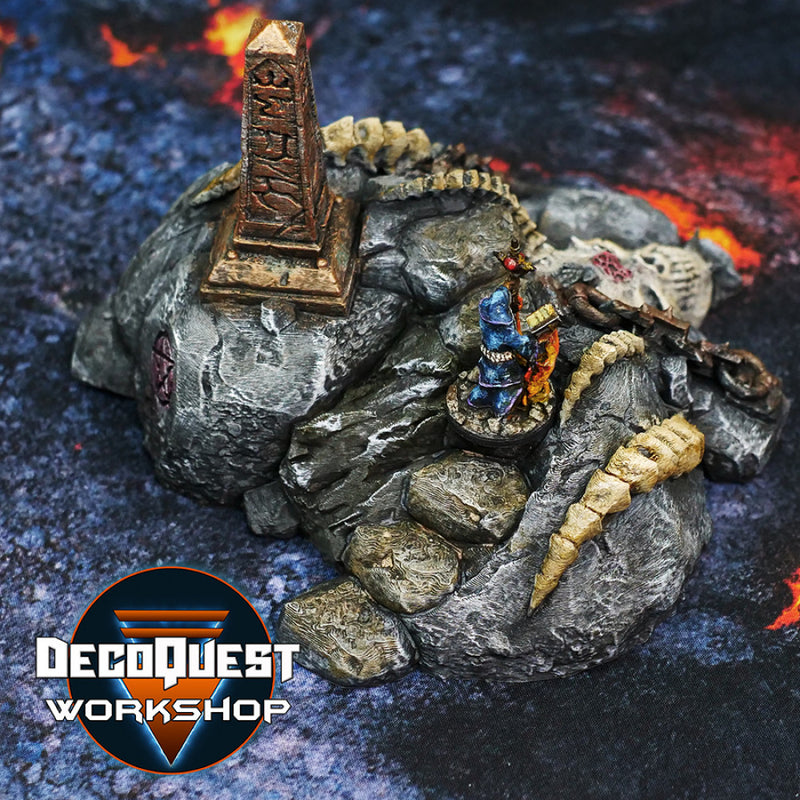Fallen demon Rock - Only-Games