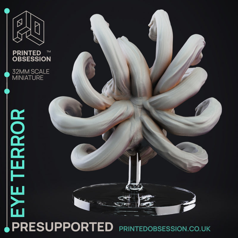 Eye Terror - PRESUPPORTED - 32 mm Minature