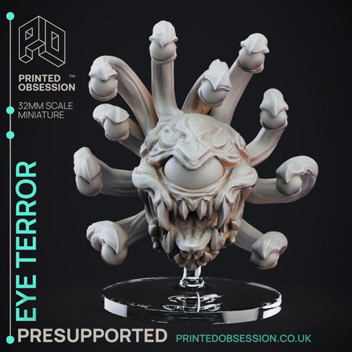 Eye Terror - PRESUPPORTED - 32 mm Minature - Only-Games
