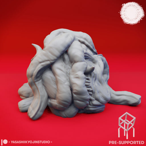 Defeated Beholder - Book of Beasts - Tabletop Miniature (Pre-Supported) - Only-Games
