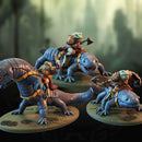 Frogrog Salamander Riders