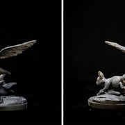 Falcon on the Hunt - 35mm mini diorama - STL only - Only-Games