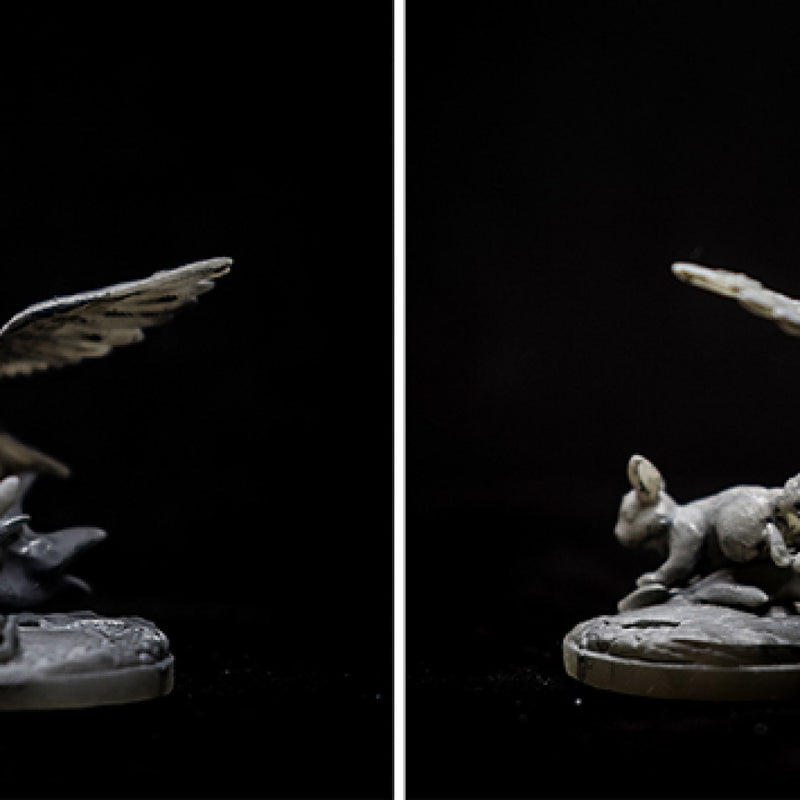 Falcon on the Hunt - 35mm mini diorama - STL only - Only-Games