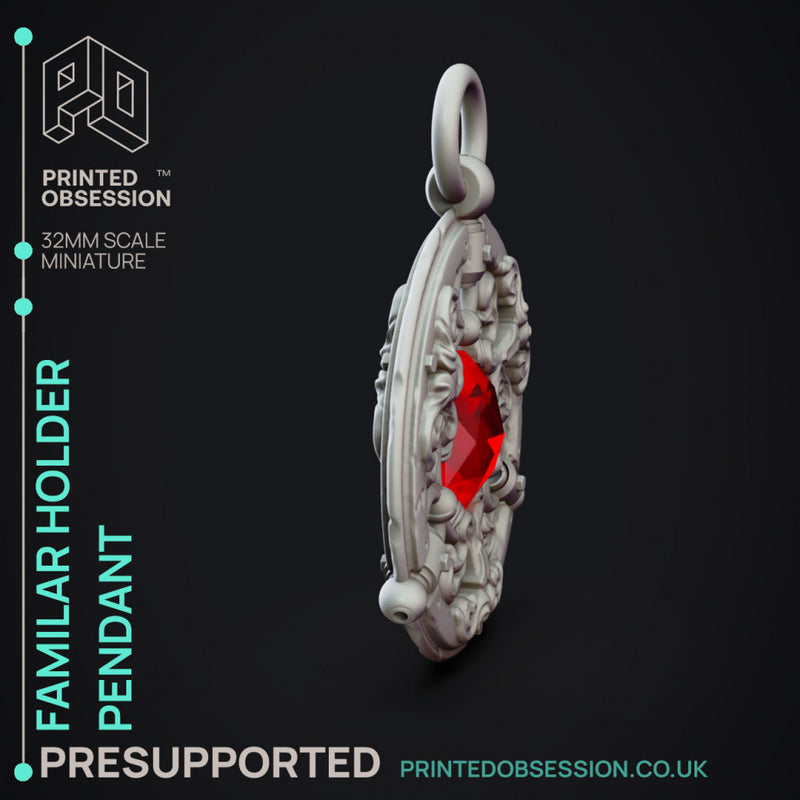 Familar Device - Fantasy Pendant Prop - PRESUPPORTED