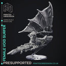 Female Void surfer - Gyth - Pre Supported - 32mm D&D