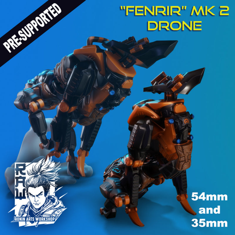 Fenrir - MK 2 Hound Drones - STL only - Only-Games