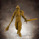 RPG Fighter - Multipart with build options (32mm scale)