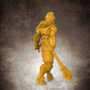 RPG Fighter - Multipart with build options (32mm scale)