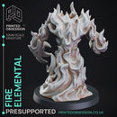 Fire Elemental - DND Miniature - PRESUPPORTED - 32mm Scale