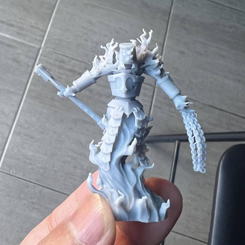 Evil Dwarf Fire Elemental Demons 28mm