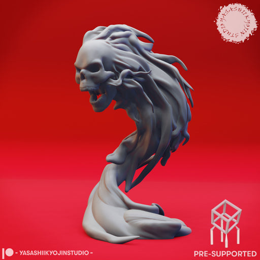 Rearing Flameskull - Tabletop Miniature (Pre-Supported) - Only-Games