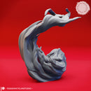 Diving Flameskull - Tabletop Miniature (Pre-Supported)