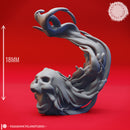 Diving Flameskull - Tabletop Miniature (Pre-Supported)