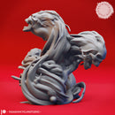 Flameskull Trio - Tabletop Miniature (Pre-Supported)