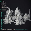 Flesh Crafter - 6 Models - Demon & scenery - PRESUPPORTED - Hell Hath No Fury - 32mm scale