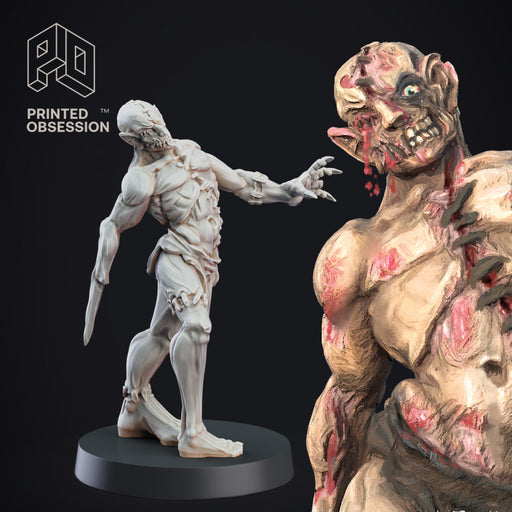 Flesh Golem - Construct - PRESUPPORTED - D&D 32mm - Only-Games