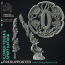 Flower Tusba - Prop & Spirit wepon -  PRESUPPORTED - Illustrated and Stats - 32mm scale