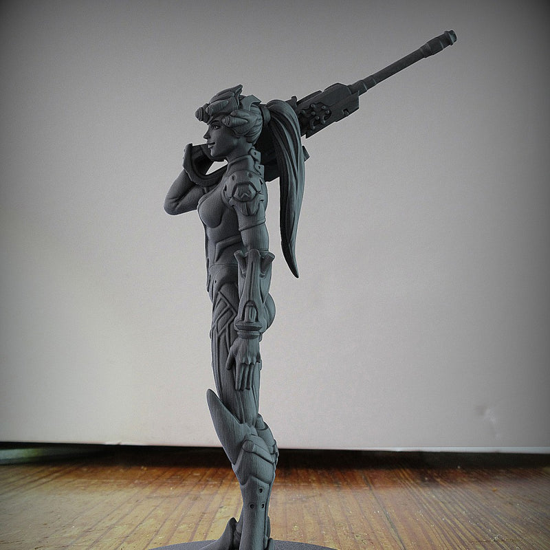 Overwatch - Widowmaker - 75mm Scale Model