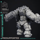 Forearm - Warforged -  PRESUPPORTED - Illustrated and Stats - 32mm scale
