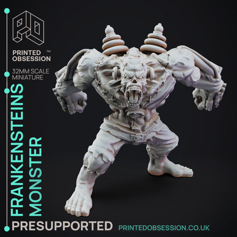 Frankensteins Monster - Halloween - PRESUPPORTED - 32mm scale - Only-Games