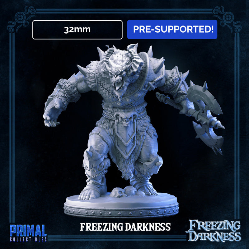5 miniatures - 32mm - Classic RPG game enemies bundle - FREEZING DARKNESS - MASTERS OF DUNGEONS QUEST - Only-Games