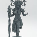 Elf Forest Druid Freya - Elf Mystic Forest  Druid- 75mm + 35mm Scale