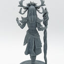 Elf Forest Druid Freya - Elf Mystic Forest  Druid- 75mm + 35mm Scale