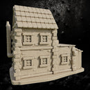 City House 2 - Fantasy Village Terrain STL, DnD & Wargaming Scenery
