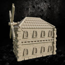 Whirlwind Millhouse - Fantasy Windmill Terrain STL for DnD & Wargaming