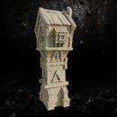 Stone Watchtower 2 - Fantasy Fortification STL, DnD & Wargaming Scenery