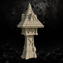 Eldermyst Watchtower - Misty Forest Border Tower STL for DnD & Wargaming