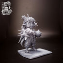 Chibi Goblin - Fuze and her Bombbot Mr. Biggy - STL only - Only-Games
