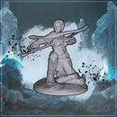 Elf Archer Woman 1 - Fantasy Miniature STL, DnD & Wargaming