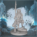 Female Elf Warrior 4 - Fantasy Miniature STL, DnD & Wargaming