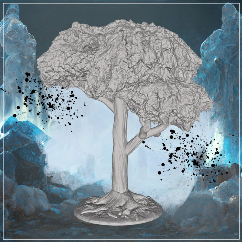 Tree 1 - Wilderness Terrain Prop STL, DnD & Wargaming Scenery