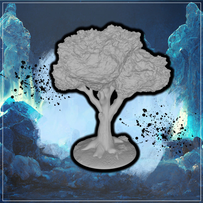 Tree 8 - Wilderness Terrain Prop STL, DnD & Wargaming Scenery