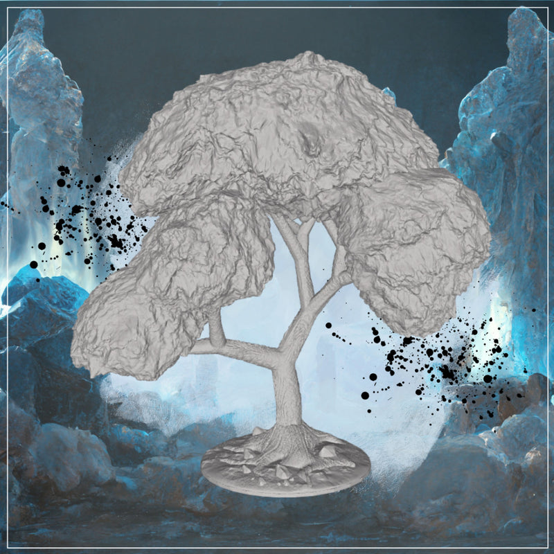 Tree 2 - Wilderness Terrain Prop STL, DnD & Wargaming Scenery