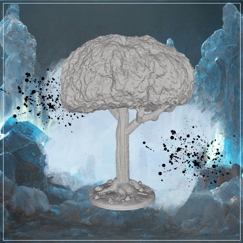 Tree 6 - Wilderness Terrain Prop STL, DnD & Wargaming Scenery