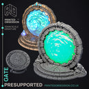Gates - Enviroment Model - Court of Anubis -  PRESUPPORTED - Illustrated and Stats - 32mm scale