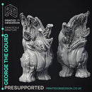 George the Gourd - 2 Models - Possessed vegetable - medium creature - Pre Supported - 32mm scale