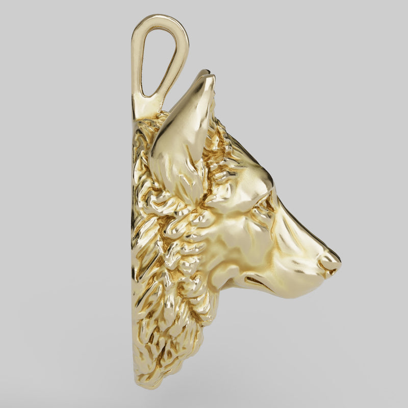 German shepard Pendant  - Jewellery - 36mm tall