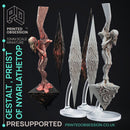 Deity Fight Club - 7 Detailed Avatars - PRESUPPORTED - Rules & Ilustrated - 32mm Scale