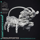Giant Mantis Shrimp - Large sea Creature - PRESUPPORTED - 32mm Scale